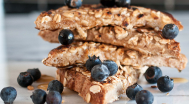 Banana Oat French Toast Breakfast