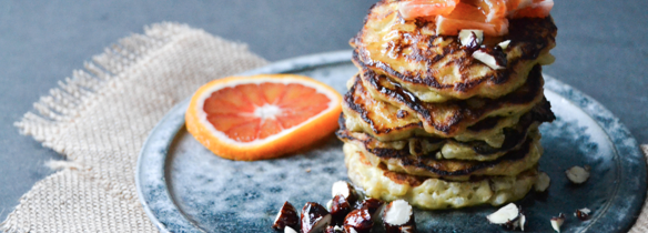 Barley Pancakes Breakfast
