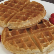 Barley Waffles Breakfast