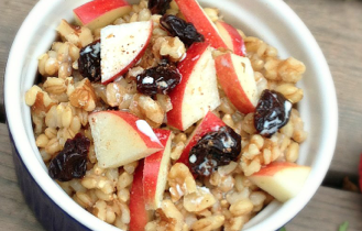 Breakfast Barley with Fruit