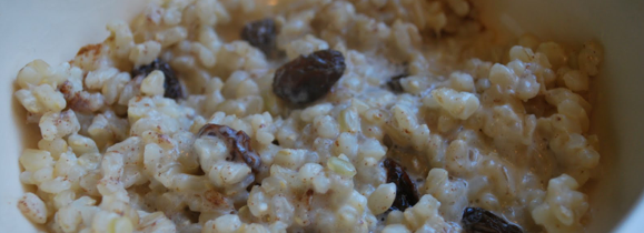 Breakfast Rice Pudding