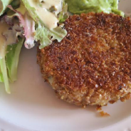 Bean and Oat Burger