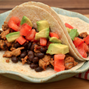 Black Bean Soft Taco